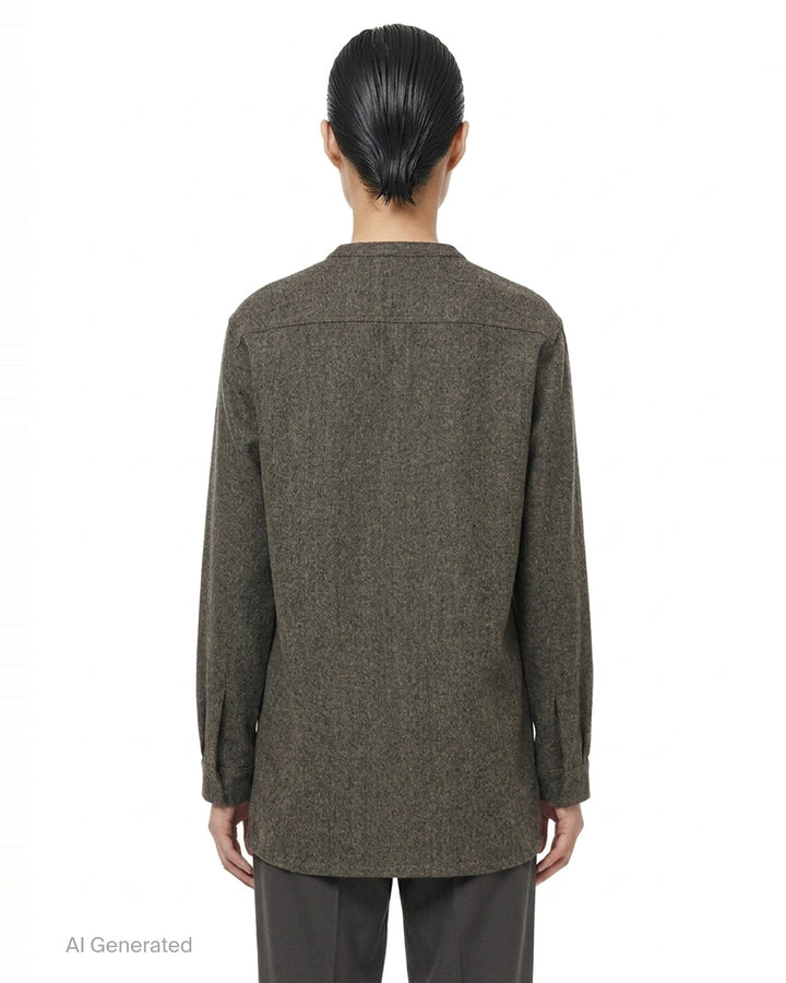 Larry Wrap Shirt | Rick Owens | Club21 - back