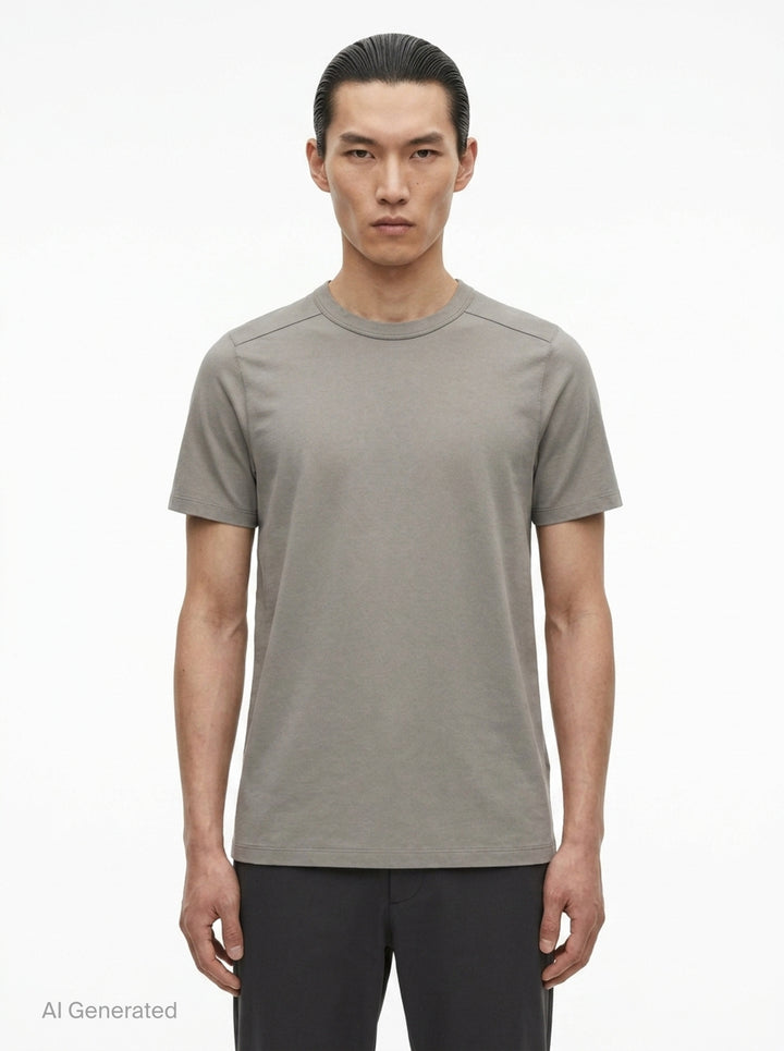 Level Classic Cotton Jersey Tee | Rick Owens | Club21 - front