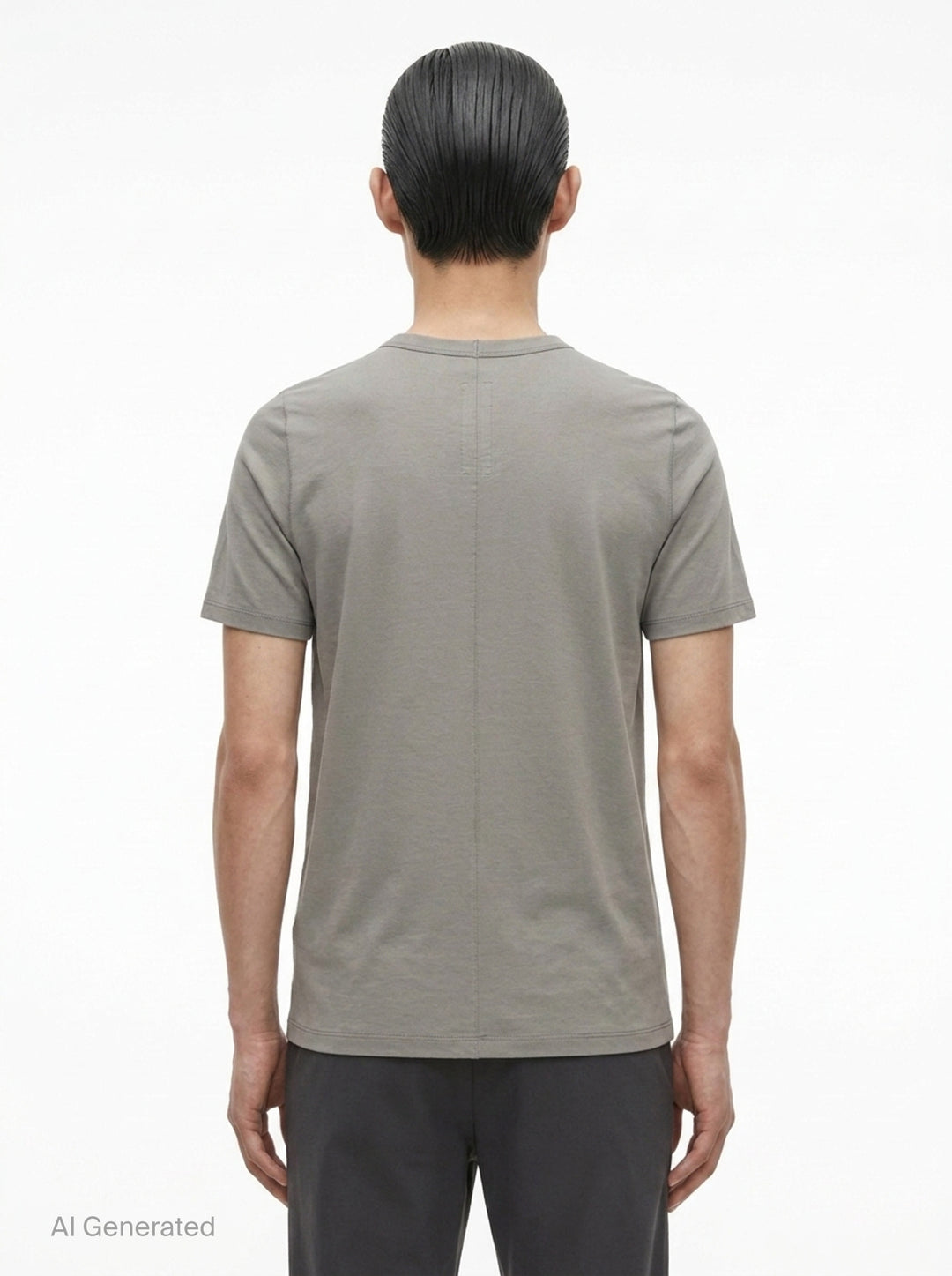 Level Classic Cotton Jersey Tee | Rick Owens | Club21 - back
