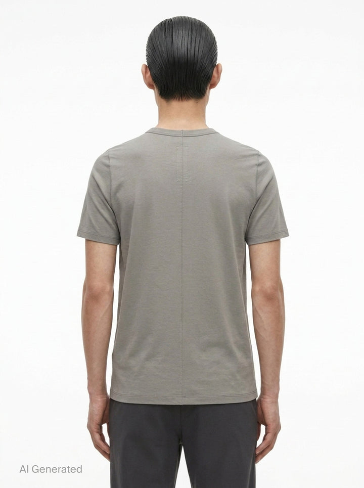 Level Classic Cotton Jersey Tee | Rick Owens | Club21 - back