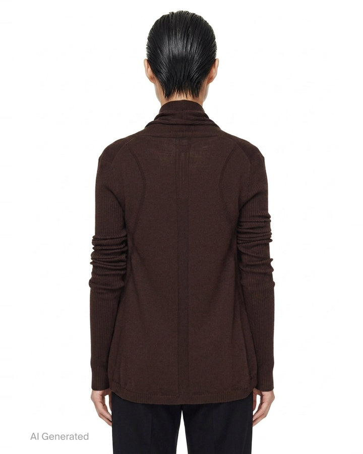Naska Lightweight Cardigan | Rick Owens | Club21 - back