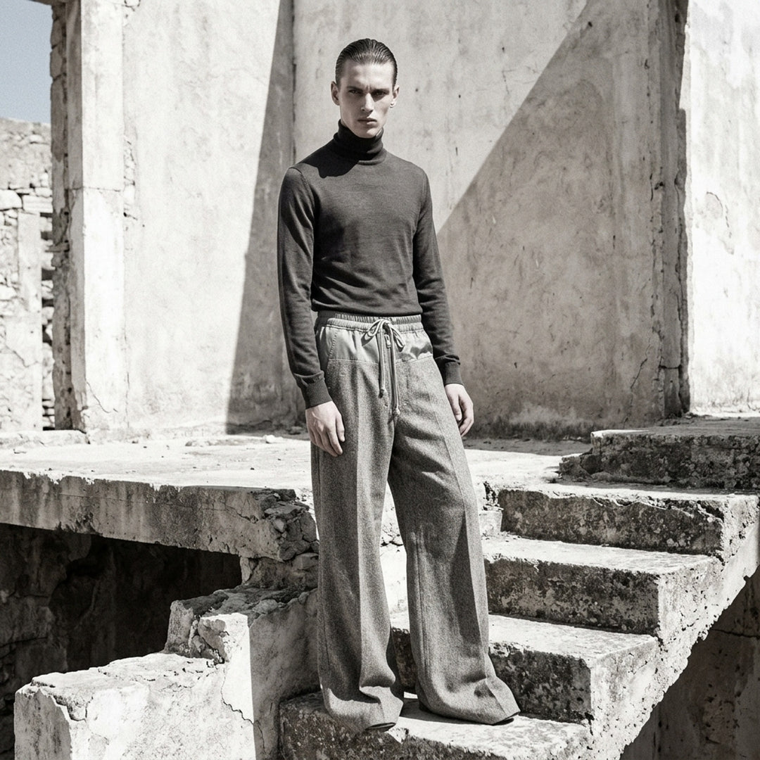 Oversized Lightweight Turtleneck Sweater | Rick Owens | Club21 - lifestyle