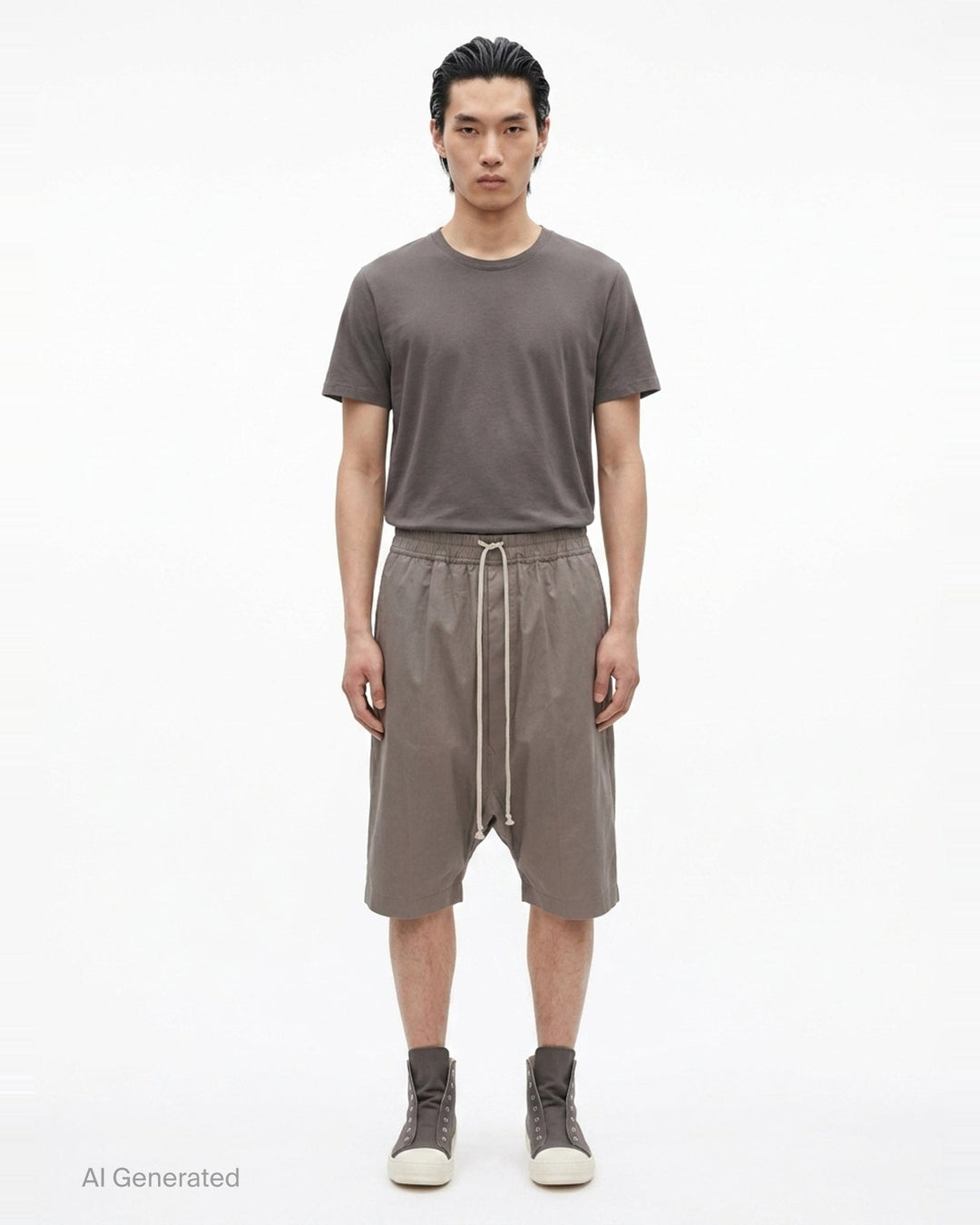 Pods Heavy Cady Shorts | Rick Owens | Club21 - front