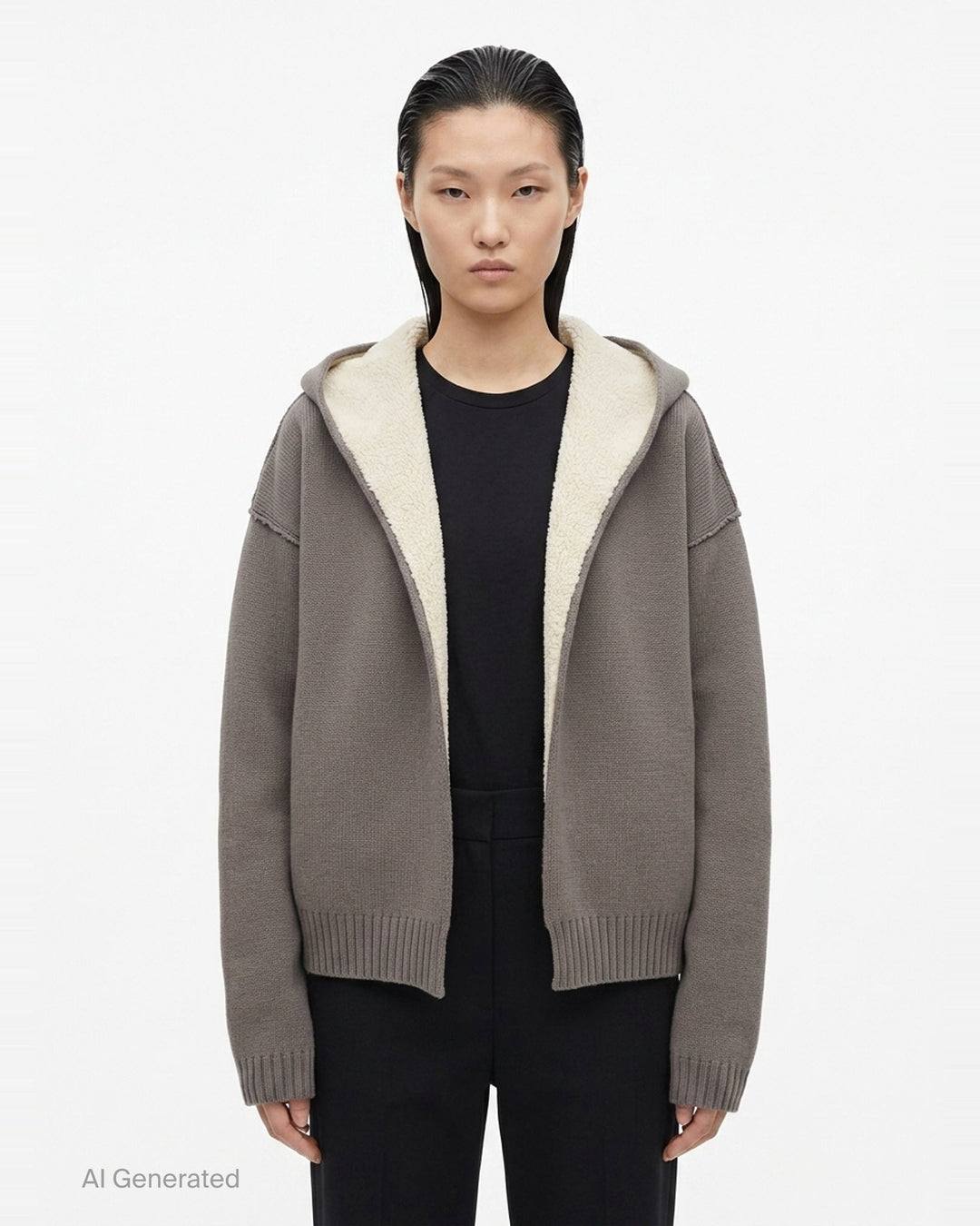 Reversible Wool Hoodie Blouson | Rick Owens | Club21 - front