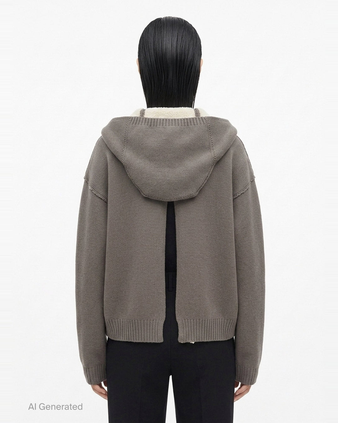 Reversible Wool Hoodie Blouson | Rick Owens | Club21 - back
