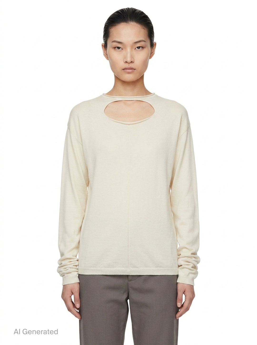 Slashed Pull Sweater | Rick Owens | Club21 - front