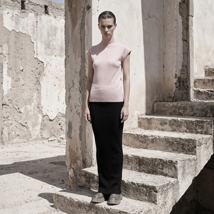 Sleeveless Turtleneck Knit Top | Rick Owens | Club21 - lifestyle