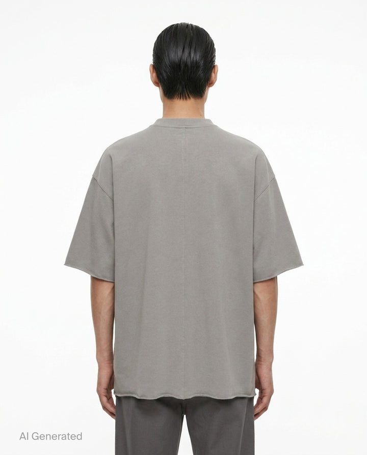 Tommy Heavy Jersey Tee | Rick Owens | Club21 - back