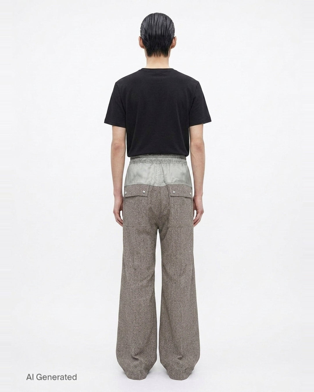 Wide Bela Wool Pants | Rick Owens | Club21 - back