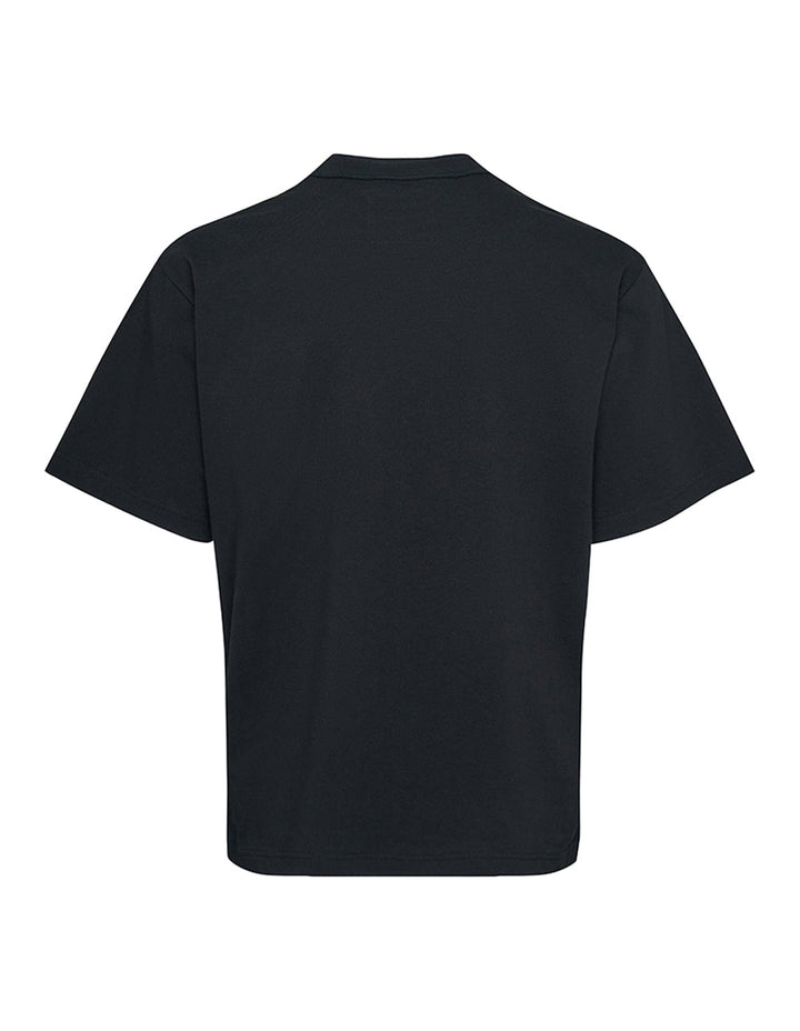 sacai Cotton Jersey T-Shirt Black 2