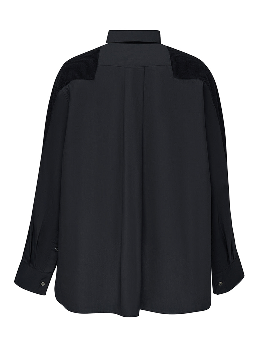 sacai-Cotton-Knit-Cardigan-Black-2