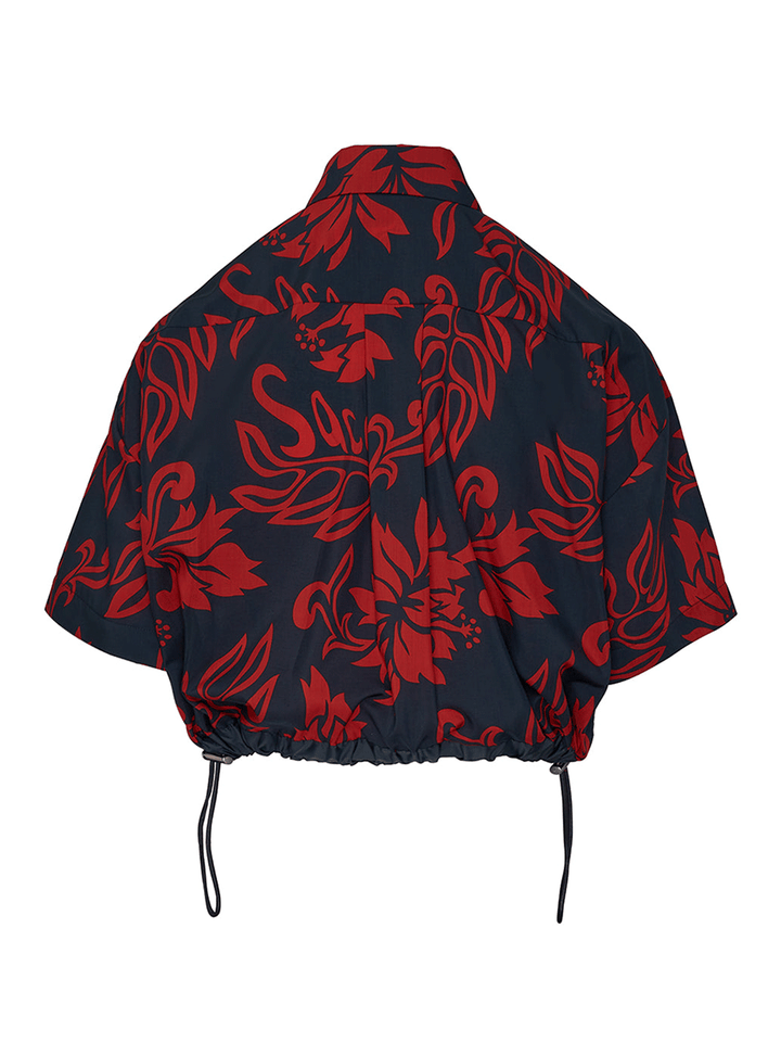 sacai-Floral-Print-Shirt-Red-2