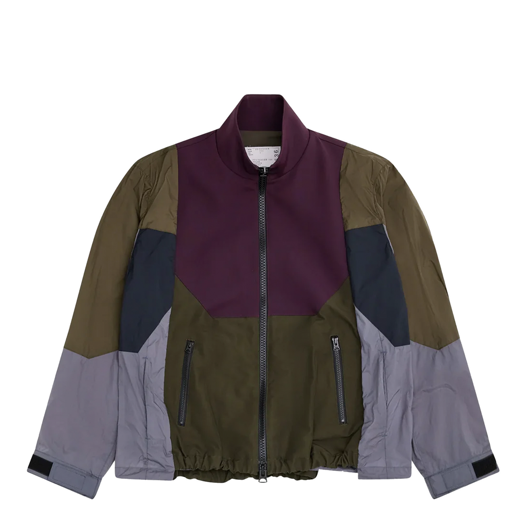 Matelasse Twill Mix Blouson