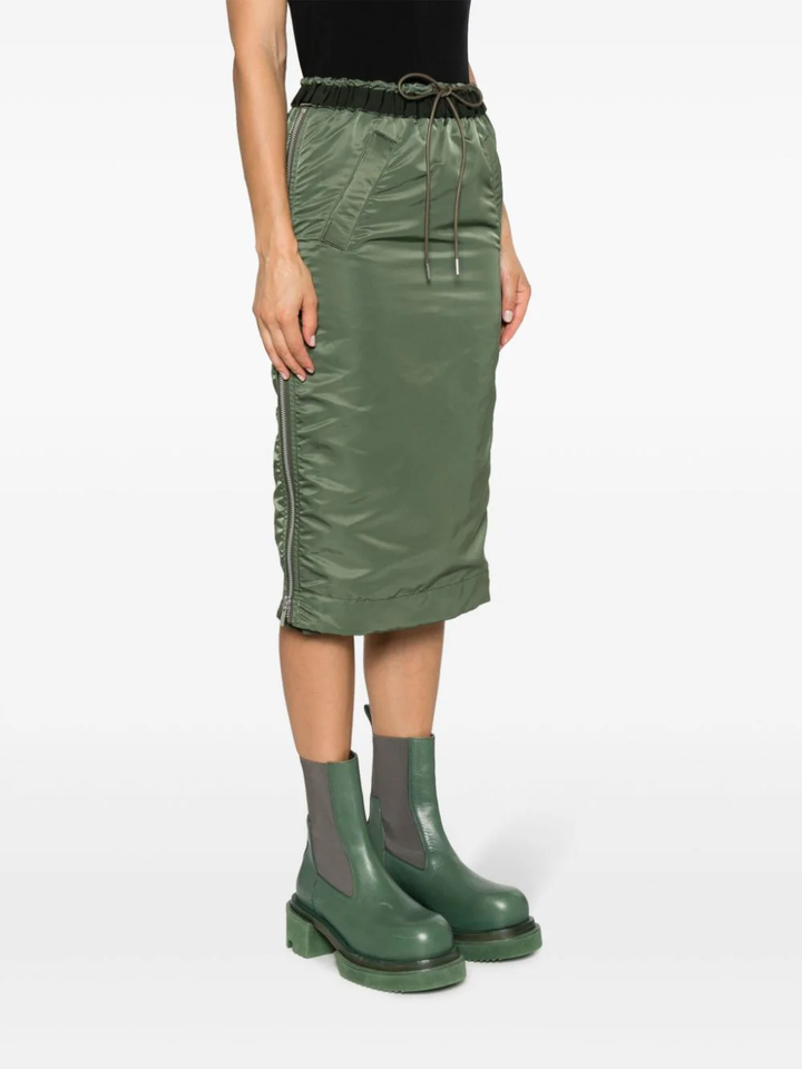 sacai-Nylon-Twill-Skirt-Khaki-3