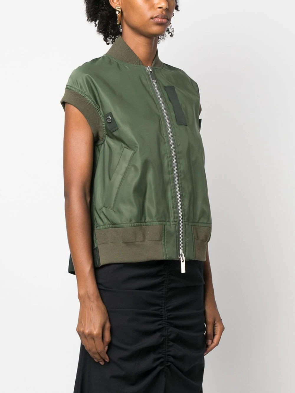 sacai-Nylon-Twill-Vest-Khaki-3