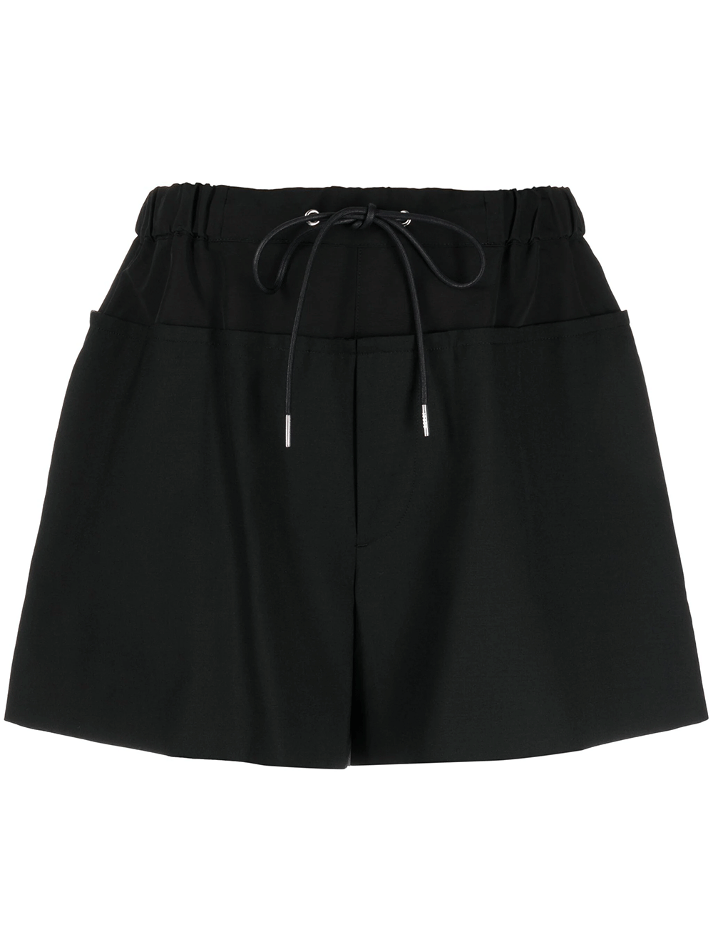sacai-Suiting-Shorts-Black-1