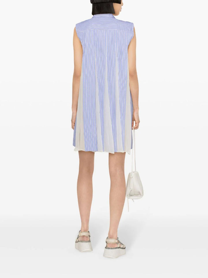 sacai-Thomas-Mason-Cotton-Poplin-Dress-Light-Blue-4