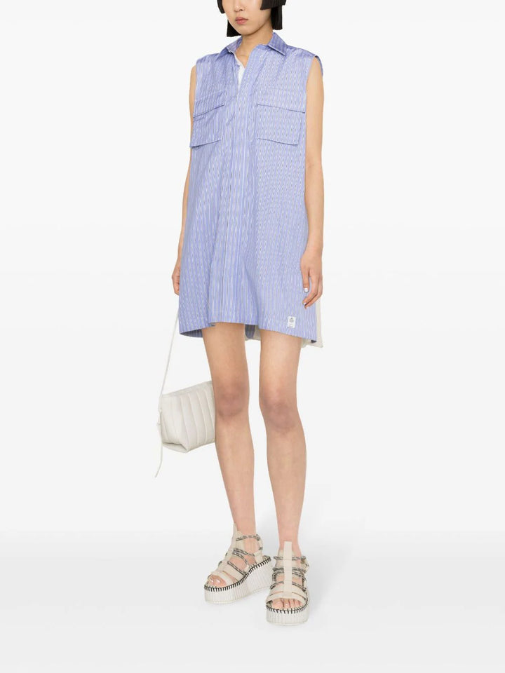 sacai-Thomas-Mason-Cotton-Poplin-Dress-Light-Blue-5