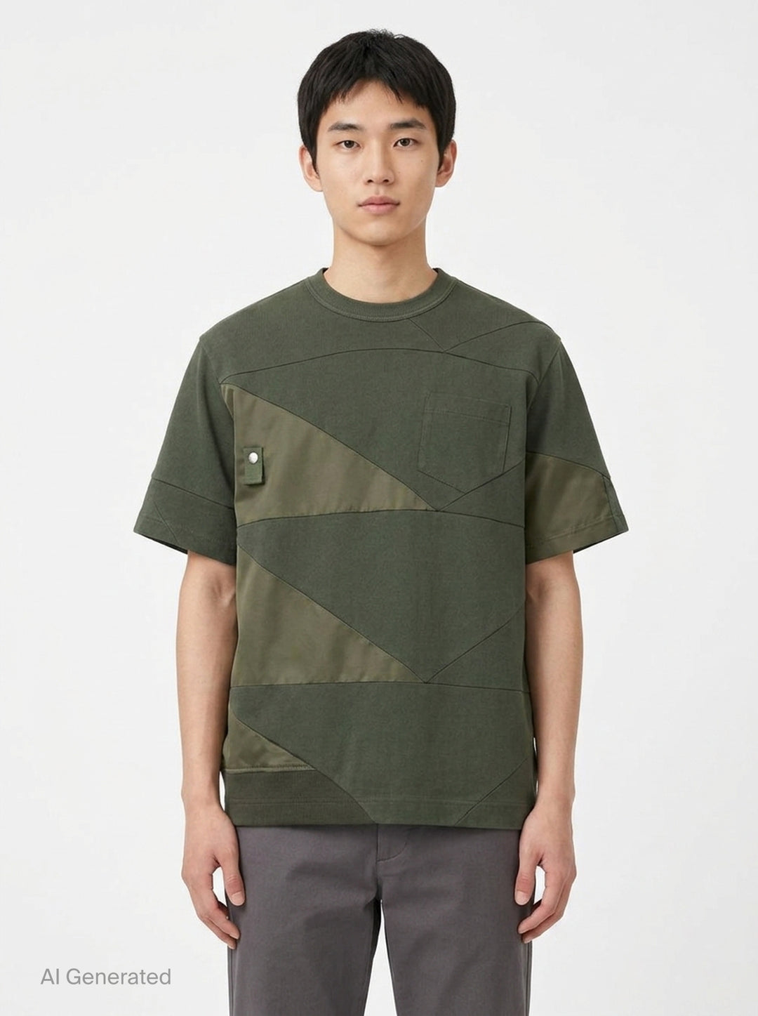 A.P.C. Quilts Short Sleeve Tee | sacai | Club21 - front