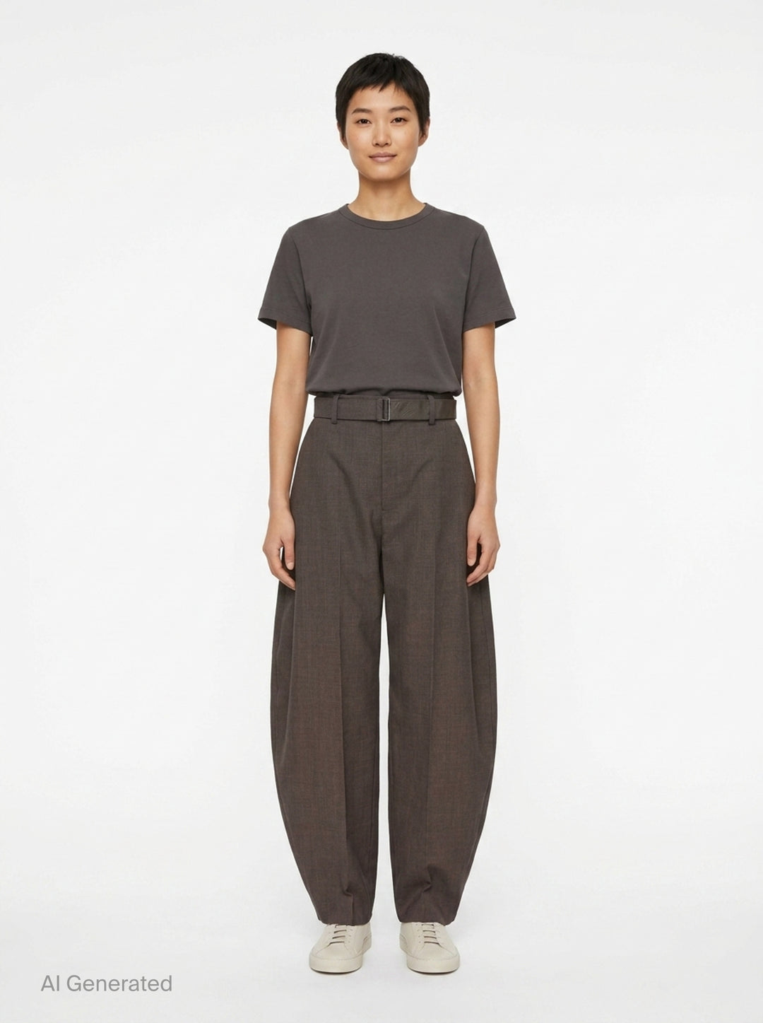 Belted Suiting Pants | sacai | Club21 - front