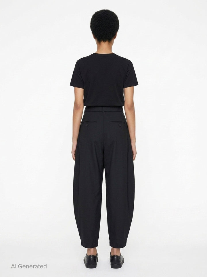 Belted Suiting Pants | sacai | Club21 - back