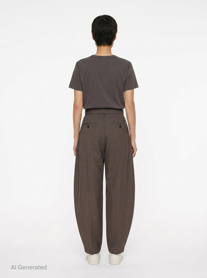 Belted Suiting Pants | sacai | Club21 - back