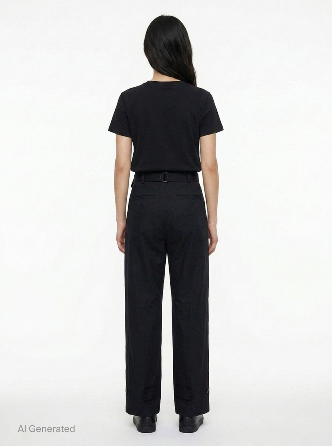 Belted Suiting Trousers | sacai | Club21 - back