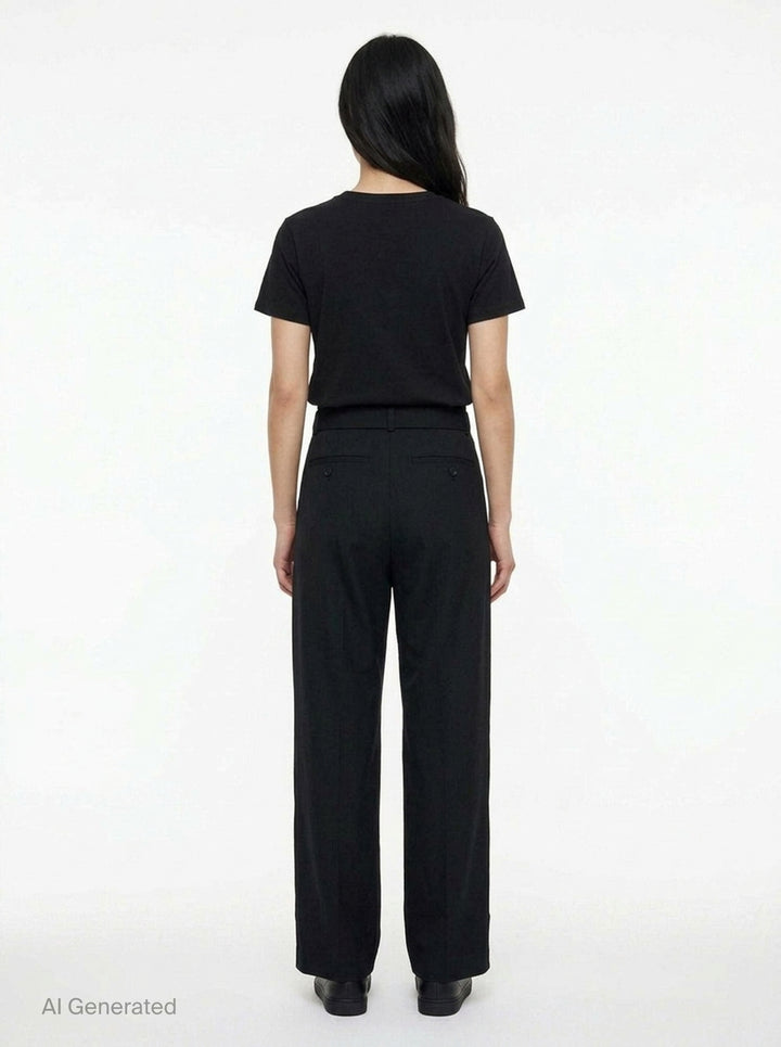 Belted Suiting Trousers | sacai | Club21 - back
