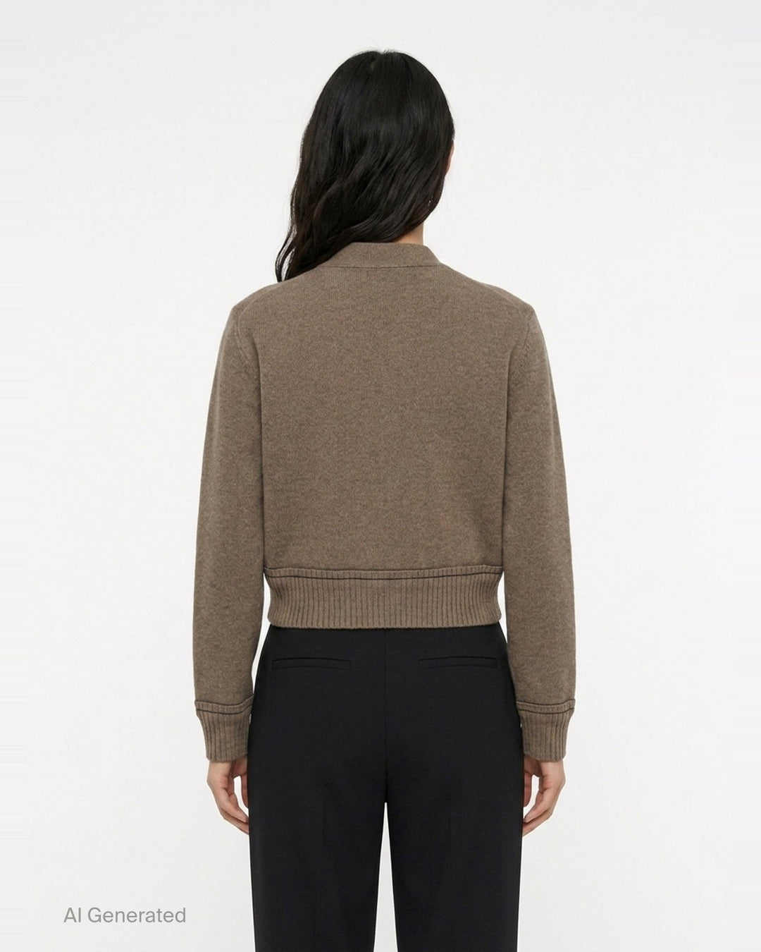 Cashmere Knit Cardigan | sacai | Club21 - back