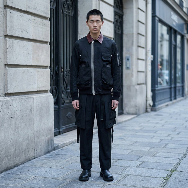 Cotton Chino Blouson Jacket | sacai | Club21 - lifestyle