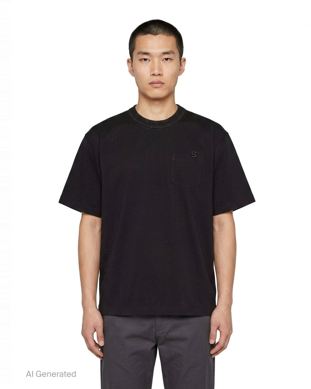 Cotton Jersey Pocket T-Shirt | sacai | Club21 - front