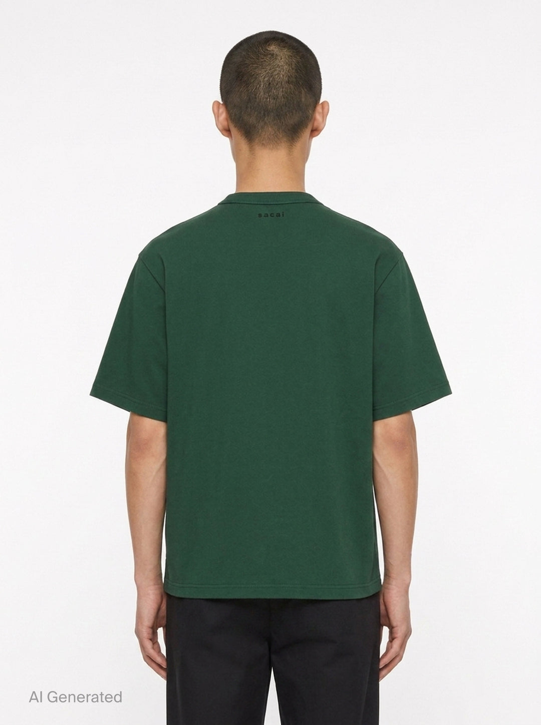 Cotton Jersey T-Shirt | sacai | Club21 - back