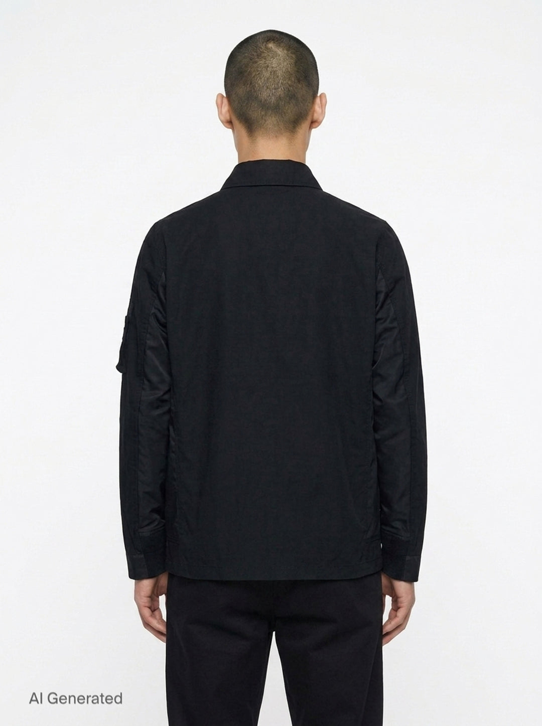 Cotton Nylon Oxford Jacket | sacai | Club21 - back