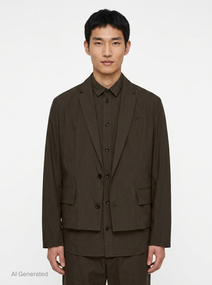 Cotton Typewriter Jacket | sacai | Club21 - front