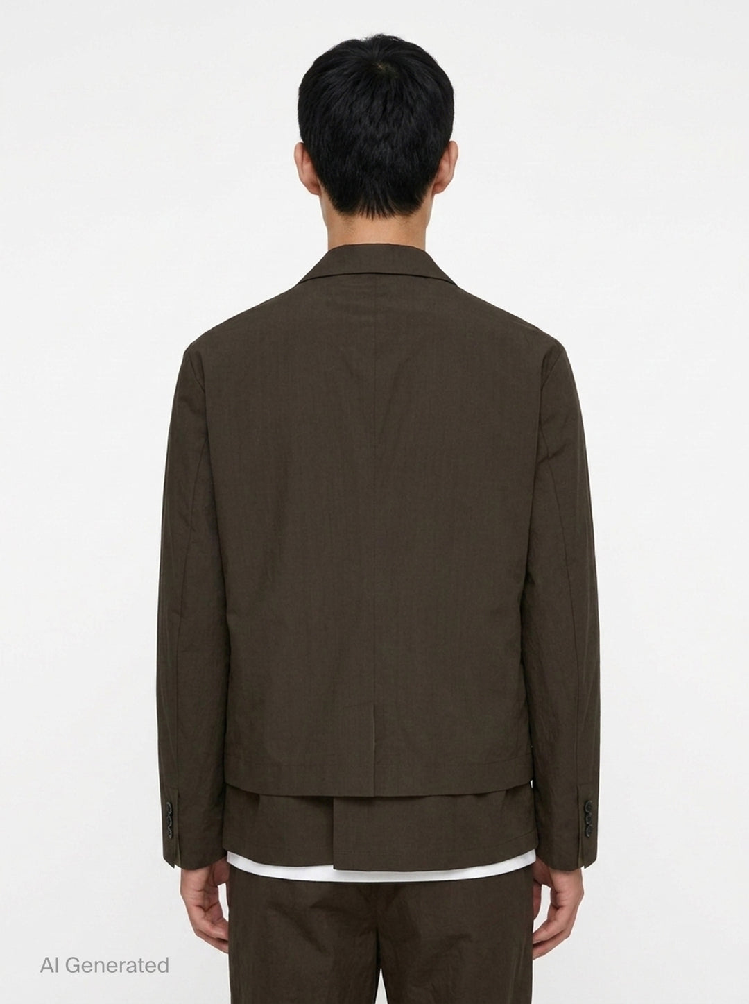 Cotton Typewriter Jacket | sacai | Club21 - back