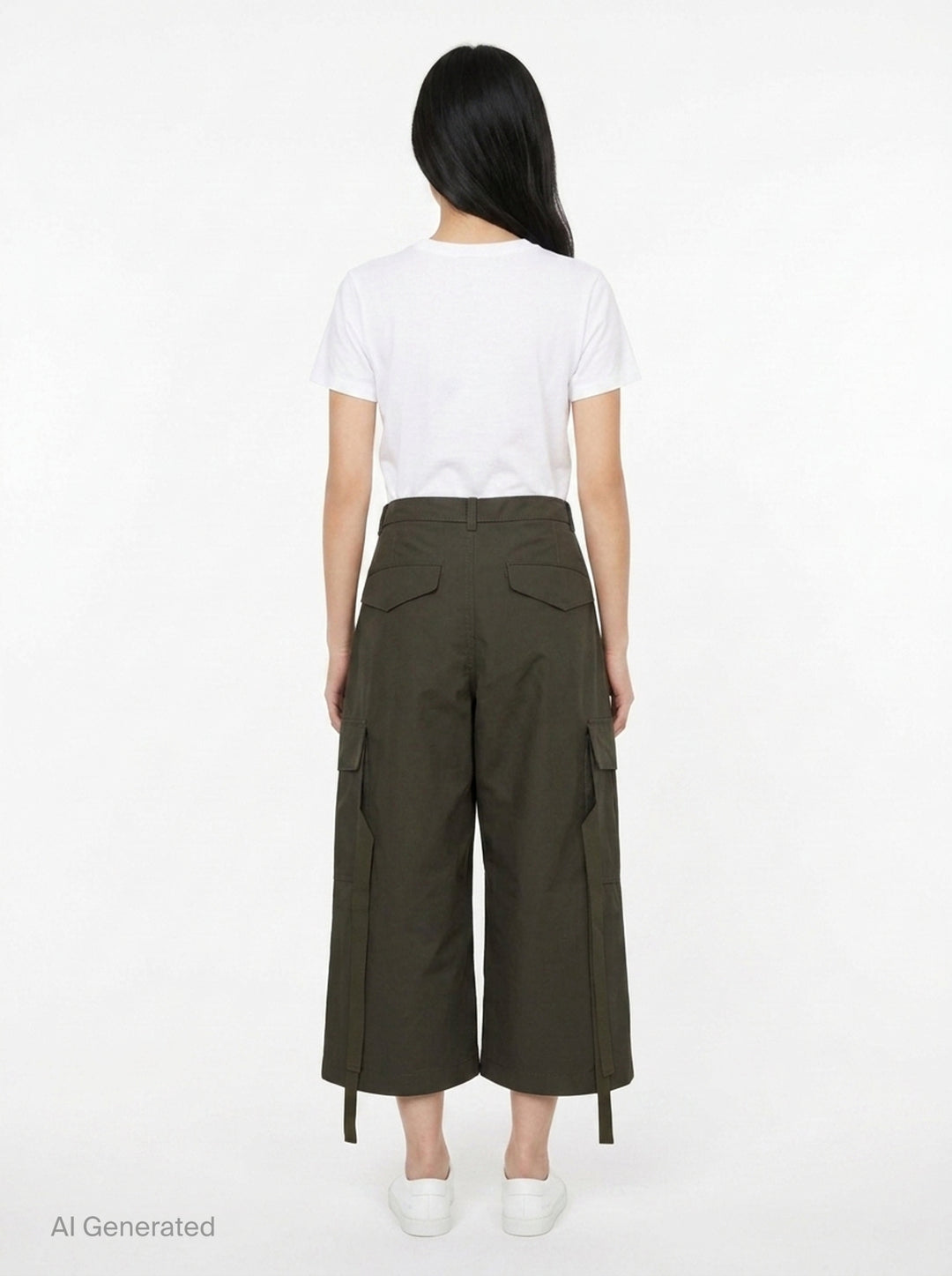 Cotton Weather Cargo Shorts | sacai | Club21 - back