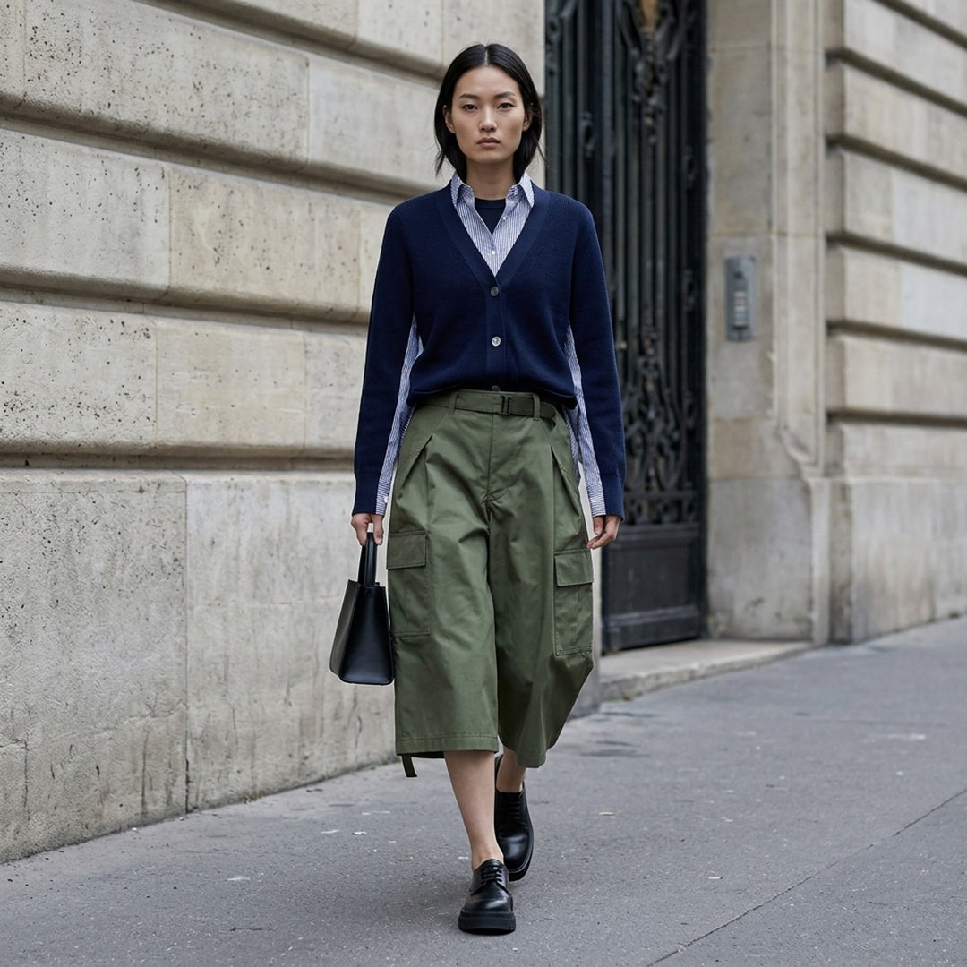 Cotton Weather Cargo Shorts | sacai | Club21 - lifestyle