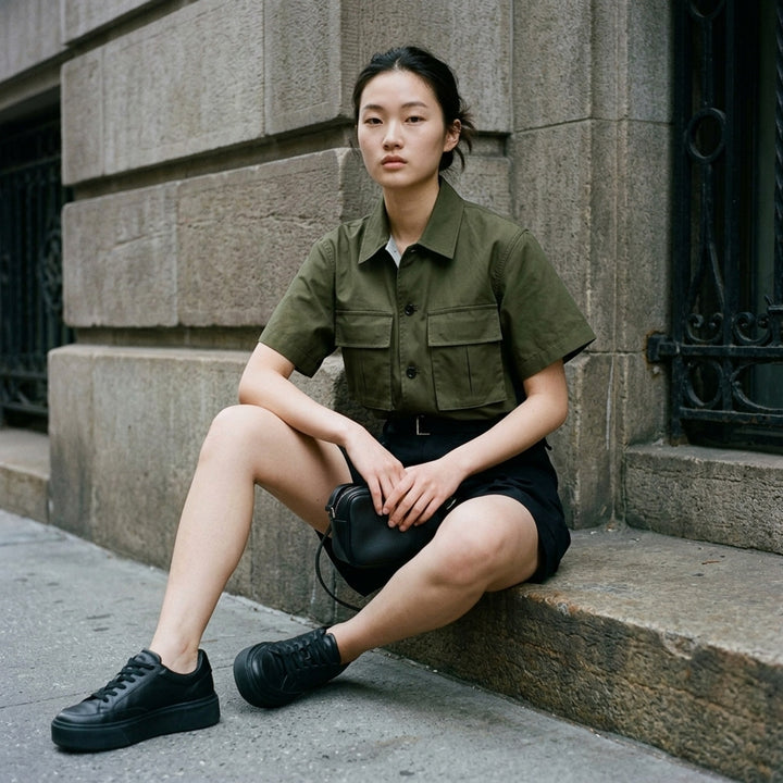 Cotton Weather Short Sleeve Shirt | sacai | Club21 - lifestyle