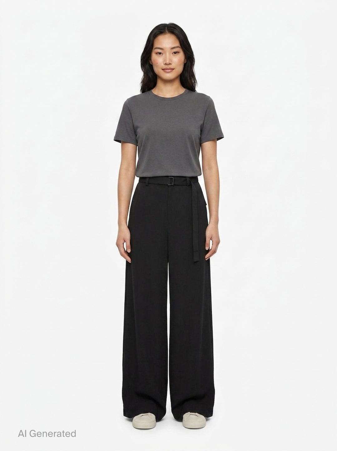 Crepe Back Satin Pants | sacai | Club21 - front