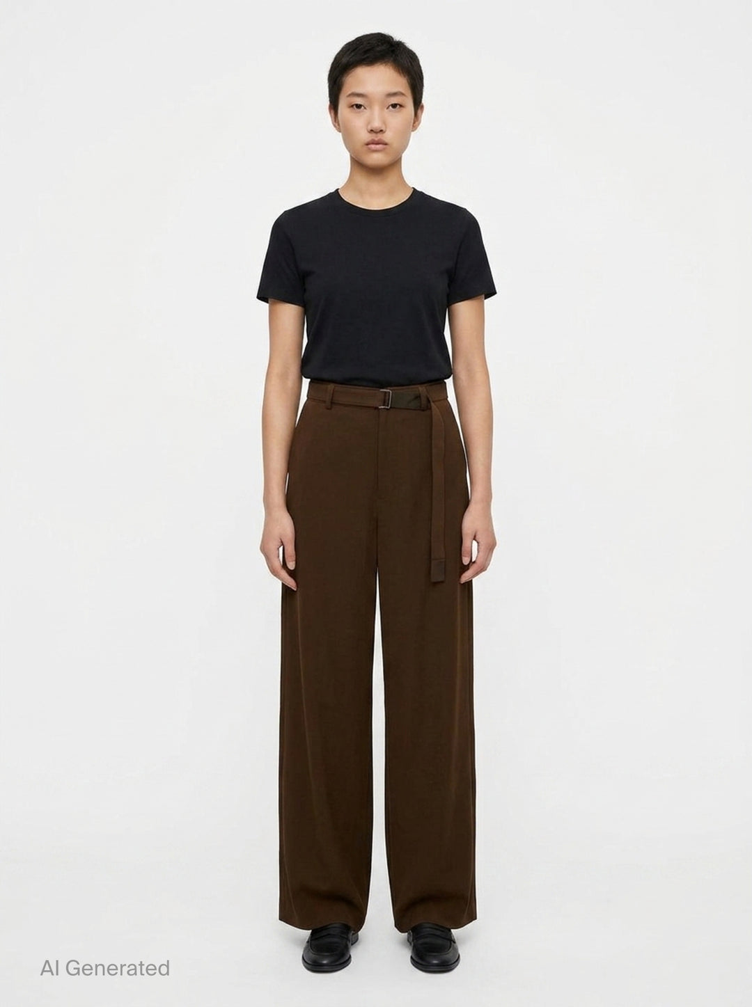 Crepe Back Satin Pants | sacai | Club21 - front