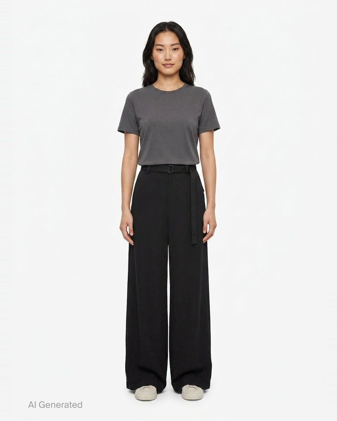 Crepe Back Satin Pants | sacai | Club21 - front