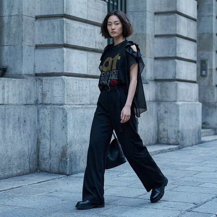 Crepe Back Satin Pants | sacai | Club21 - lifestyle