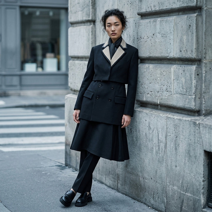 Double-Faced Silk Cotton Jacket | sacai | Club21 - lifestyle