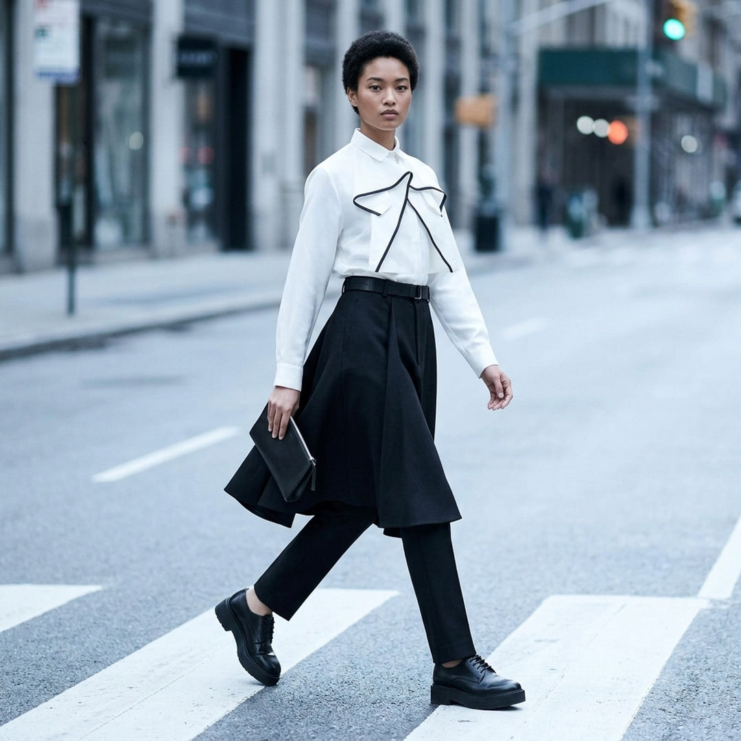 Double-Faced Silk Cotton Pants | sacai | Club21 - lifestyle