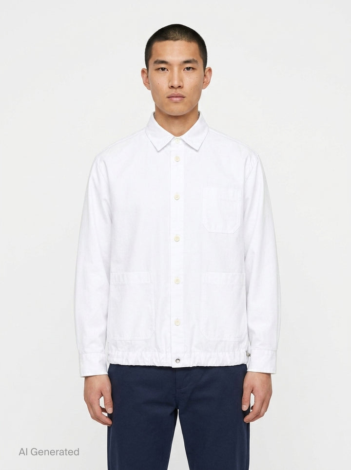 Long Sleeve Poplin Shirt | sacai | Club21 - front
