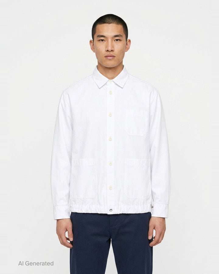 Long Sleeve Poplin Shirt | sacai | Club21 - front
