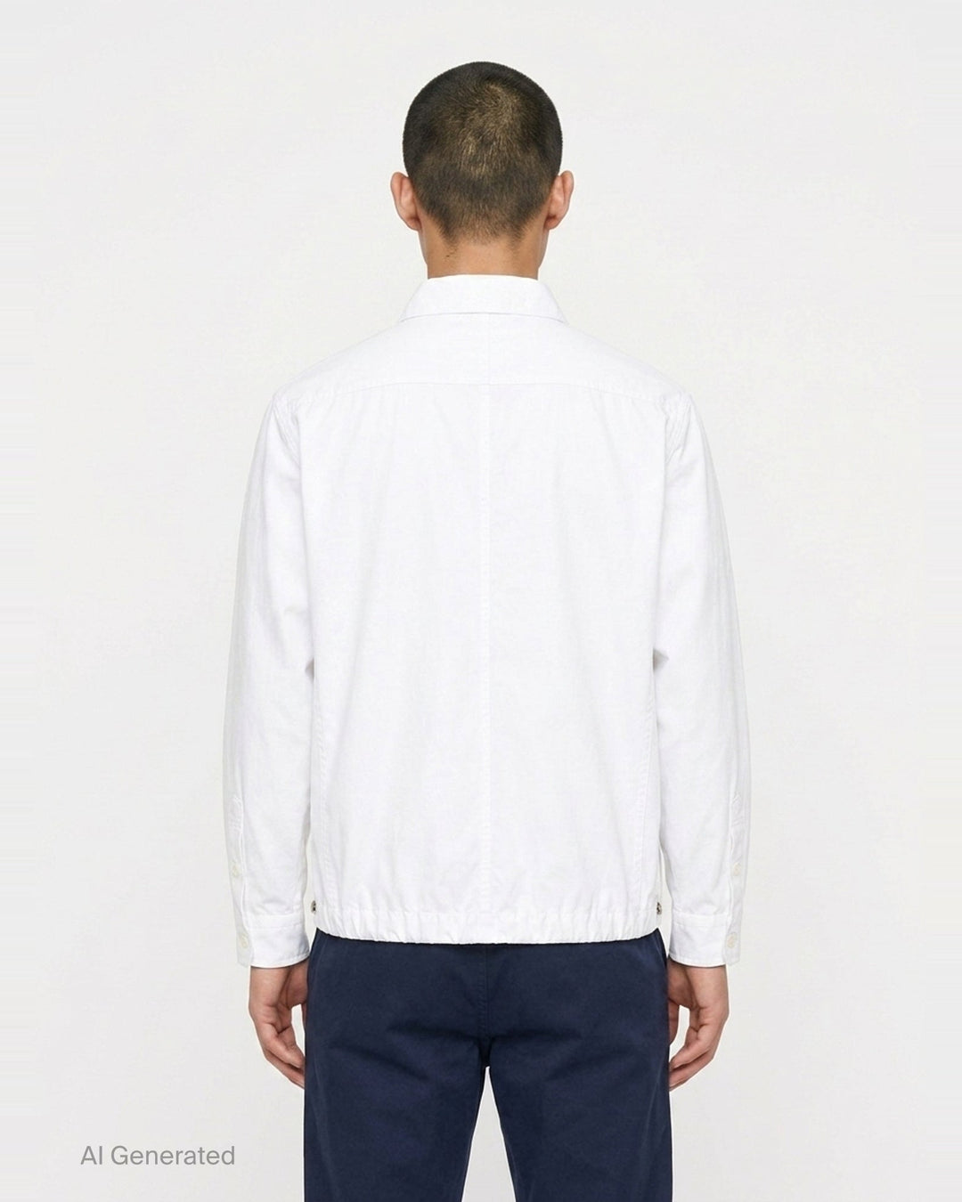 Long Sleeve Poplin Shirt | sacai | Club21 - back