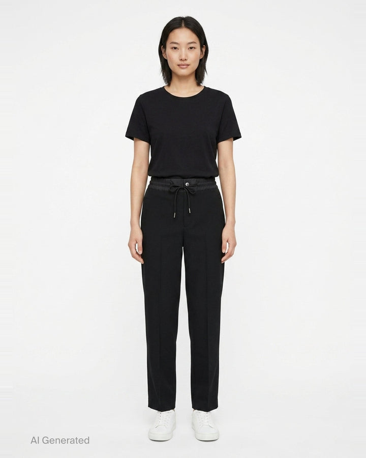 Matelassé Twill Pants | sacai | Club21 - front