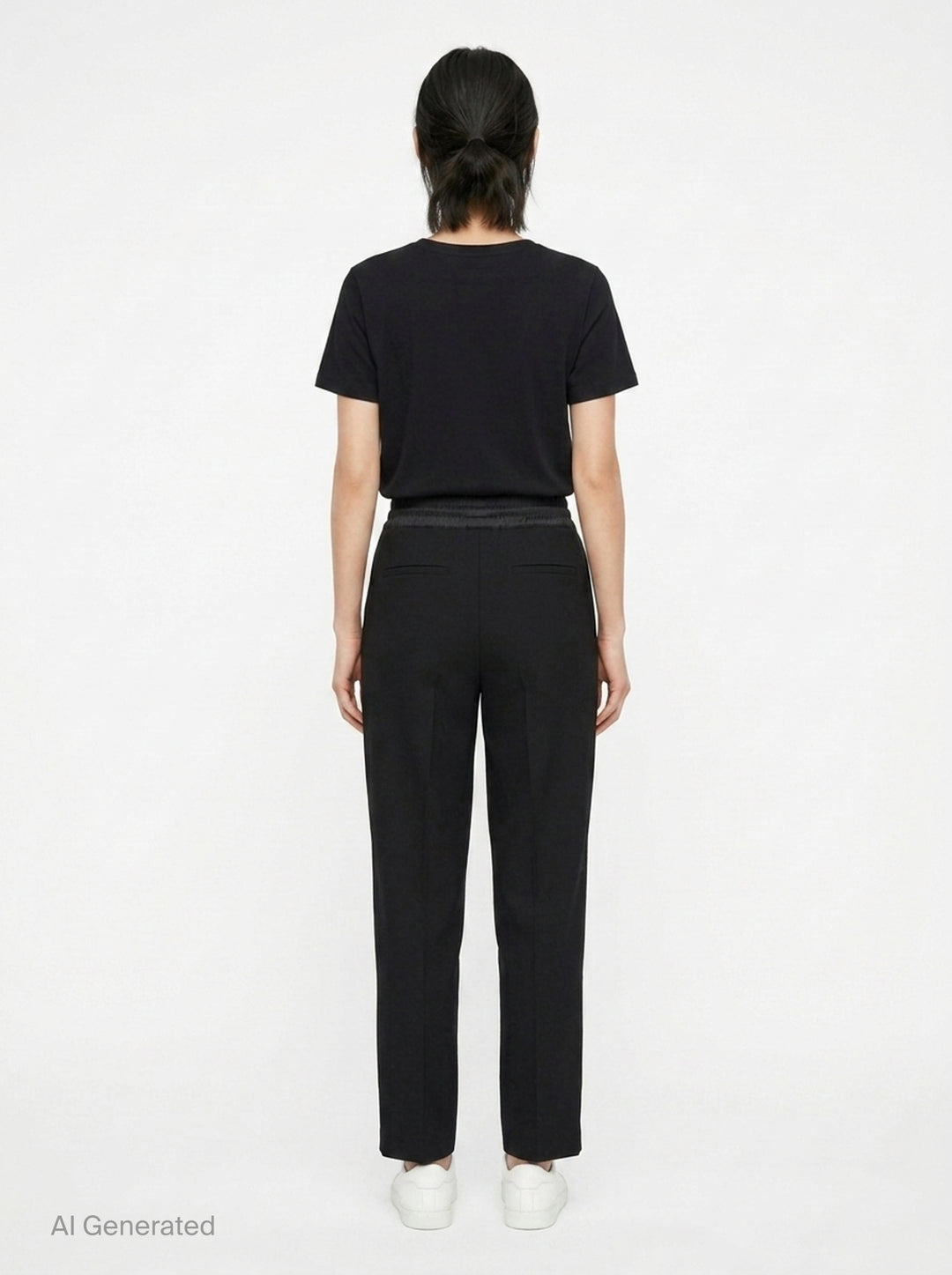 Matelassé Twill Pants | sacai | Club21 - back