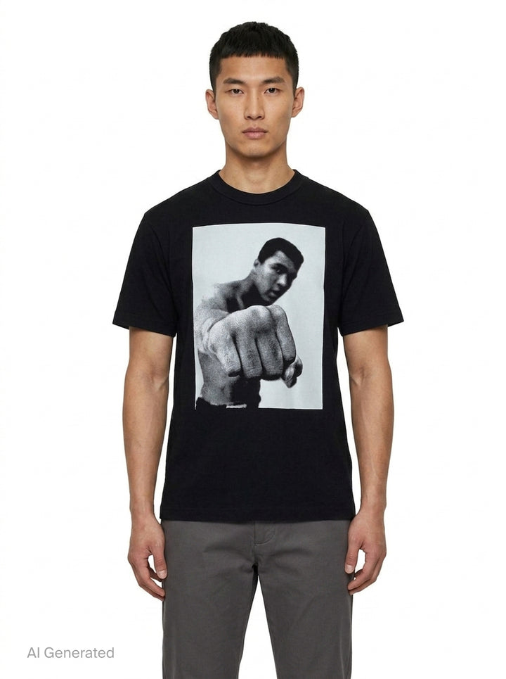 Muhammad Ali Graphic Tee | sacai | Club21 - front